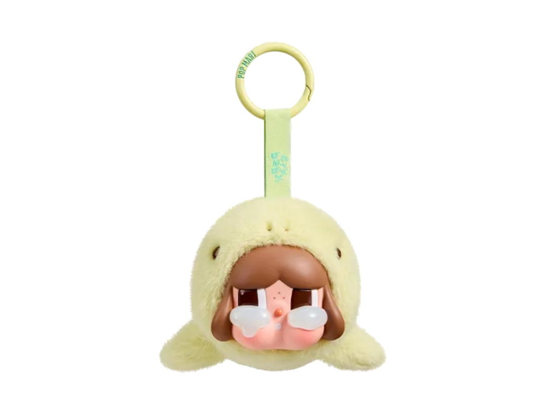 Pop Mart (เช็คการ์ด) Pop Mart The Sea Turtle CRYBABY Cry Me An Ocean Series- Vinyl Plush Pendant Blind Box
