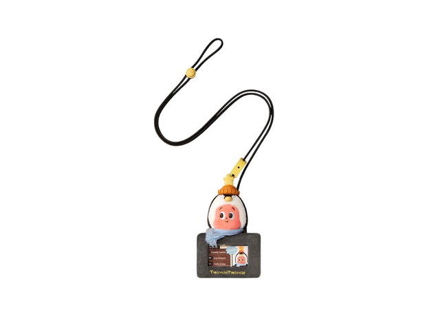 Pop Mart (เช็คการ์ด) Pop Mart Twinkle Twinkle - Cozy Penguin Pop Bean Fluffy & Cozy Series-Card Holder Pendant Blind Box - view 1