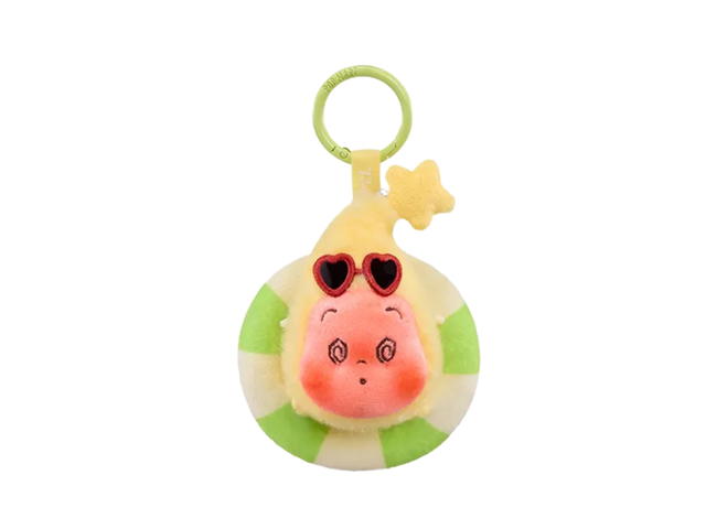 Pop Mart (เช็คการ์ด) Pop Mart Twinkle Twinkle Sailing Pop Bean Island Vacation Series Mini Plush Pendant - view 1