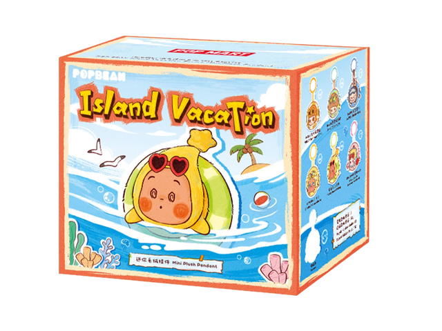 Pop Mart (เช็คการ์ด) Pop Mart Twinkle Twinkle Sailing Pop Bean Island Vacation Series Mini Plush Pendant - view 2