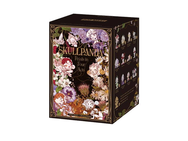 Pop Mart (เช็คการ์ด) Pop Mart The Vow Skullpanda Petals In Four Acts Series Figures - view 2