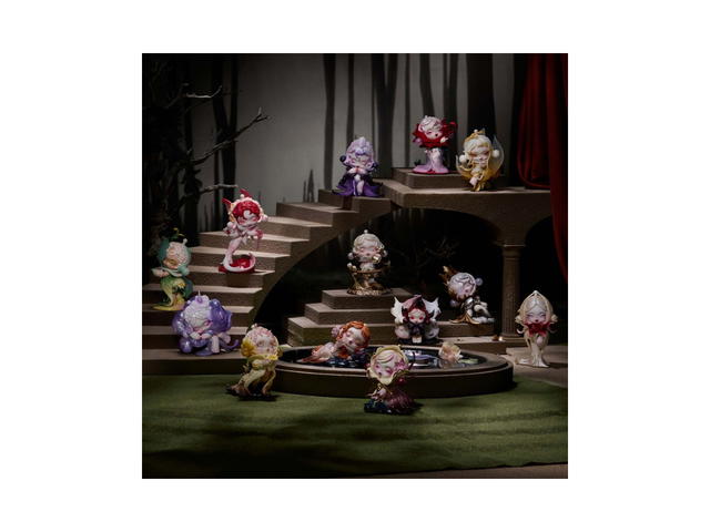 Pop Mart (เช็คการ์ด) Pop Mart The Vow Skullpanda Petals In Four Acts Series Figures - view 3