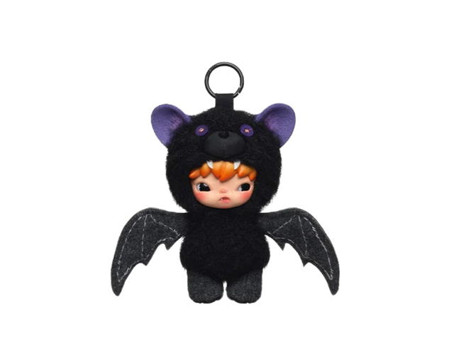 Pop Mart (เช็คการ์ด) Pop Mart Upside Down Hirono After Dark Series Plush Doll Pendant - view 1