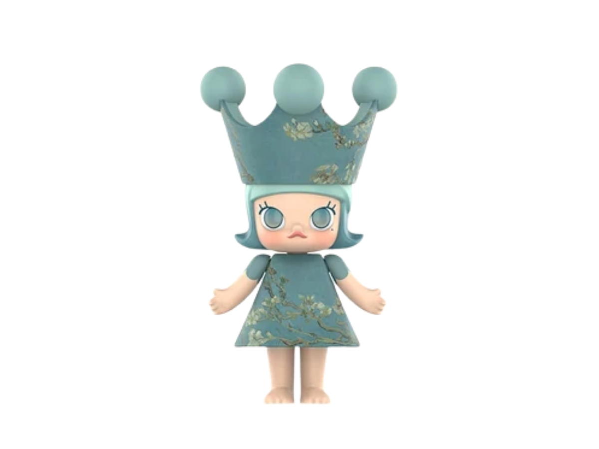 Buy (เช็คการ์ด) Pop Mart Van Gogh Museum Almond Blossom Mega Royal Molly Series 1 at Sasom – Authentic and Ready to Ship