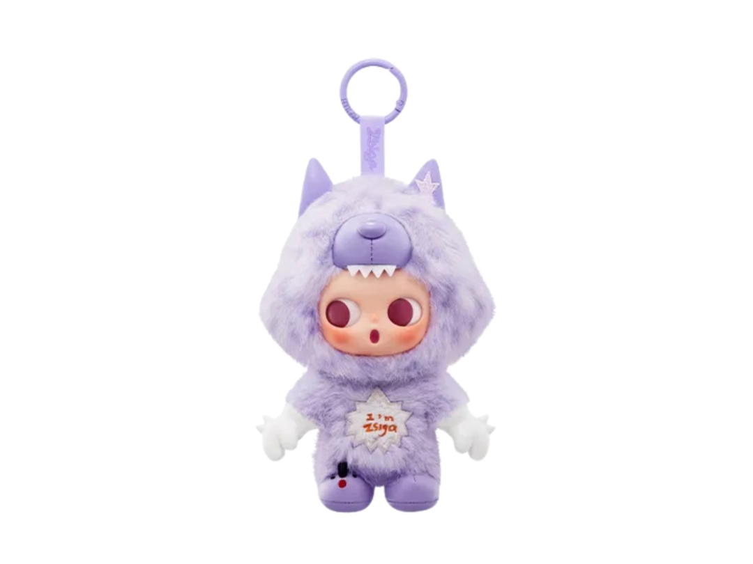 Pop Mart (เช็คการ์ด) Pop Mart Veiled ZSIGA I'm Zsiga Series-Vinyl Plush Pendant