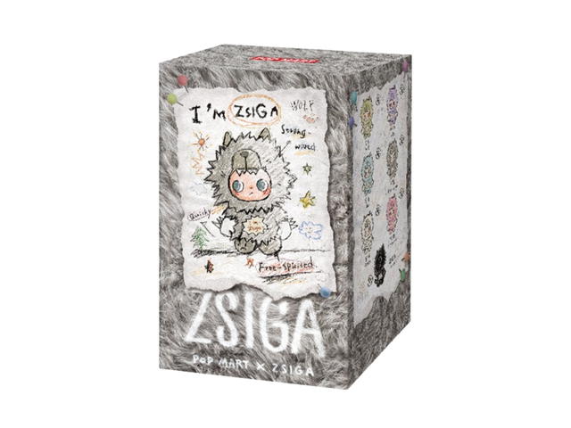 Pop Mart (เช็คการ์ด) Pop Mart Veiled ZSIGA I'm Zsiga Series-Vinyl Plush Pendant - view 2