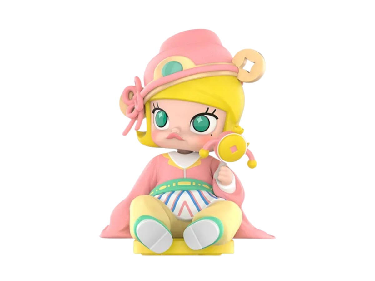 Pop Mart (เช็คการ์ด) Pop Mart Wealth Drum (Special Secret Edition) The Golden Gallop Series Figures