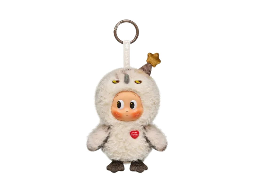 Pop Mart (เช็คการ์ด) Pop Mart Waiting in Snow Dear Birds Series-Plush Pendant Blind Box