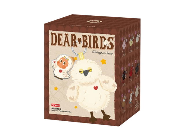 Pop Mart (เช็คการ์ด) Pop Mart Waiting in Snow Dear Birds Series-Sachet Pendant Blind Box - view 2
