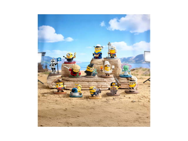 Pop Mart (เช็คการ์ด) Pop Mart Western James Minions and Monsters Series Figures - view 3