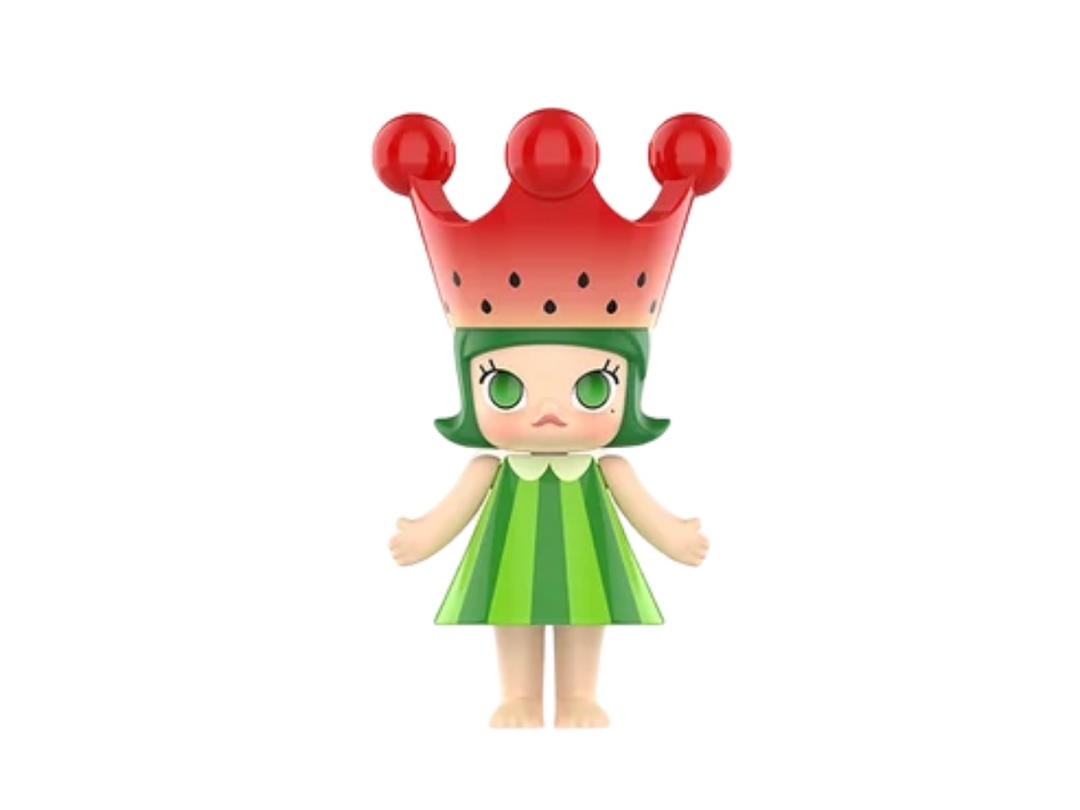 Pop Mart (เช็คการ์ด) Pop Mart Watermelon Mega Royal Molly Series 1