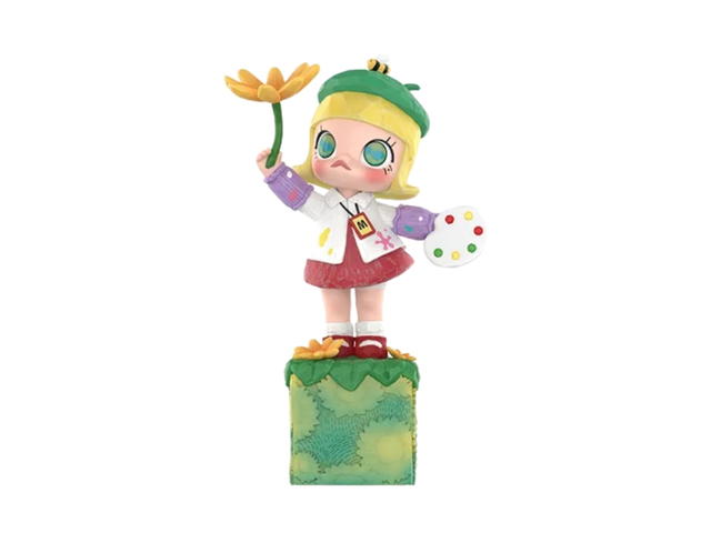 Pop Mart (เช็คการ์ด) Pop Mart World of Blooms Molly Scenery Along The Way 20th Anniversary Series Figures - view 1