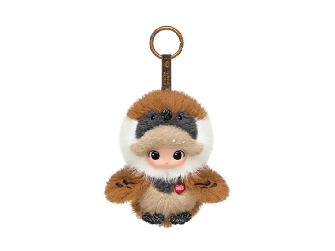 Pop Mart (เช็คการ์ด) Pop Mart Whispers of Love Dear Birds Series-Plush Pendant Blind Box