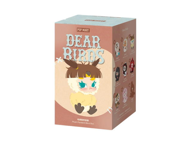 Pop Mart (เช็คการ์ด) Pop Mart Whispers of Love Dear Birds Series-Plush Pendant Blind Box - view 2