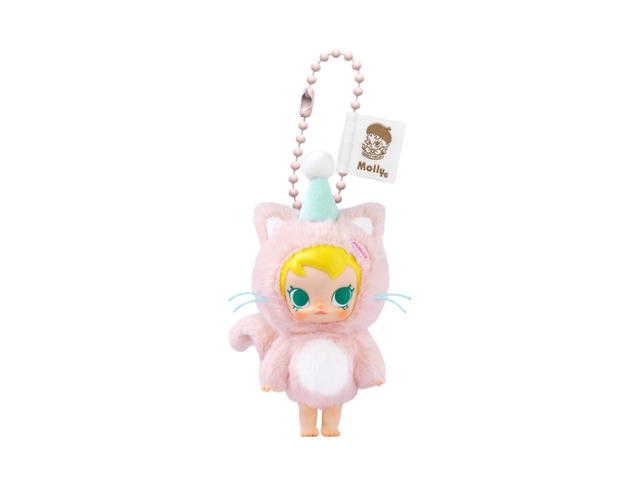 Pop Mart (เช็คการ์ด) Pop Mart Who's The Good Girl Baby Molly Pocket Friends Series-Vinyl Plush Pendant Blind Box Multicolor - view 1