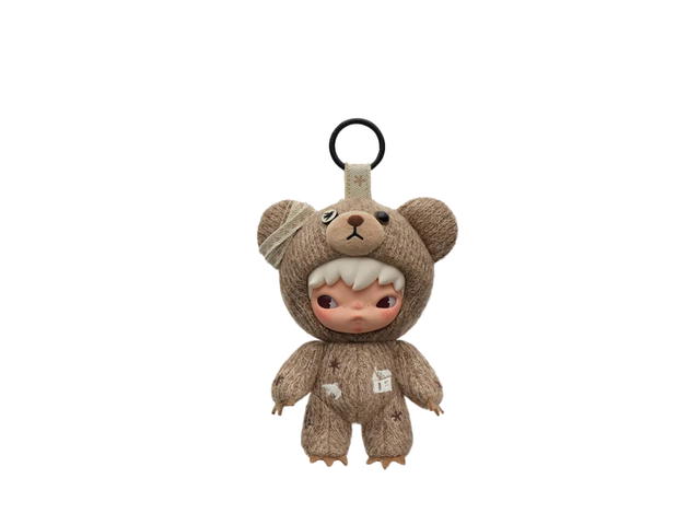 Pop Mart (เช็คการ์ด) Pop Mart Woven Woods Hirono Road Journal Series-Plush Doll Pendant Blind Box - view 1