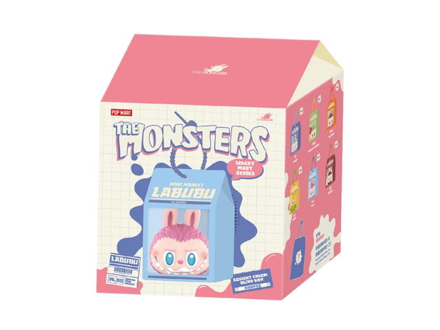 Pop Mart (เช็คการ์ด) Pop Mart Yakitori Labubu The Monsters Wacky Mart Series-Pinch Pendant Blind Box - view 2