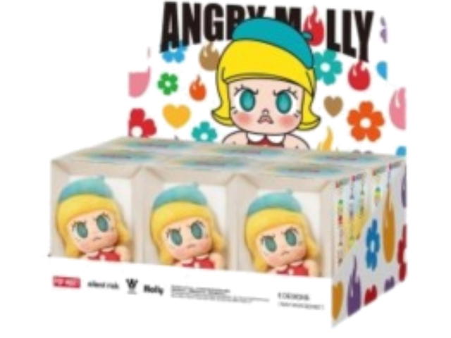 Pop Mart Pop Mart Angry Molly Angry Energy Series Plush Pendant Whole Set - view 1