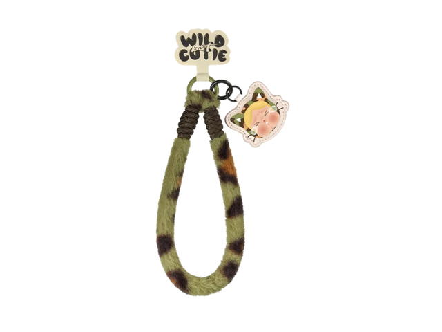 Pop Mart (เช็คการ์ด) Pop Mart Camo Cutie Crybaby Wild But Cutie Series-Phone Charm Blind Box Multicolor - view 1