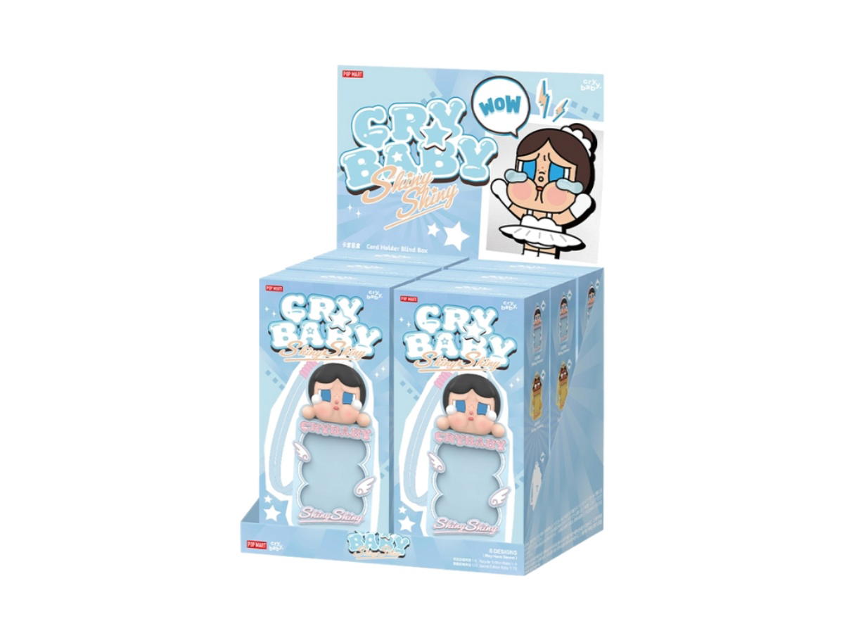 Pop Mart Pop Mart Crybaby Shiny Shiny Series-Card Holder Blind Box Whole Set