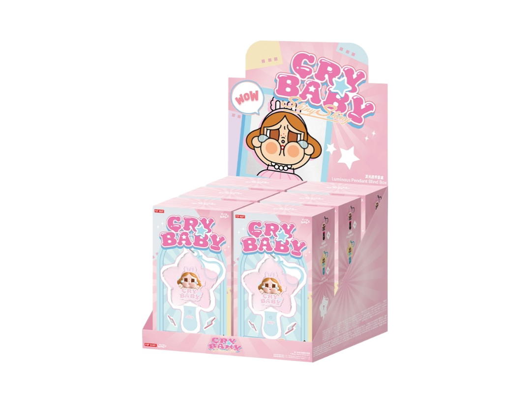 Pop Mart Pop Mart Crybaby Shiny Shiny Series-Luminous Pendant Blind Box Whole Set