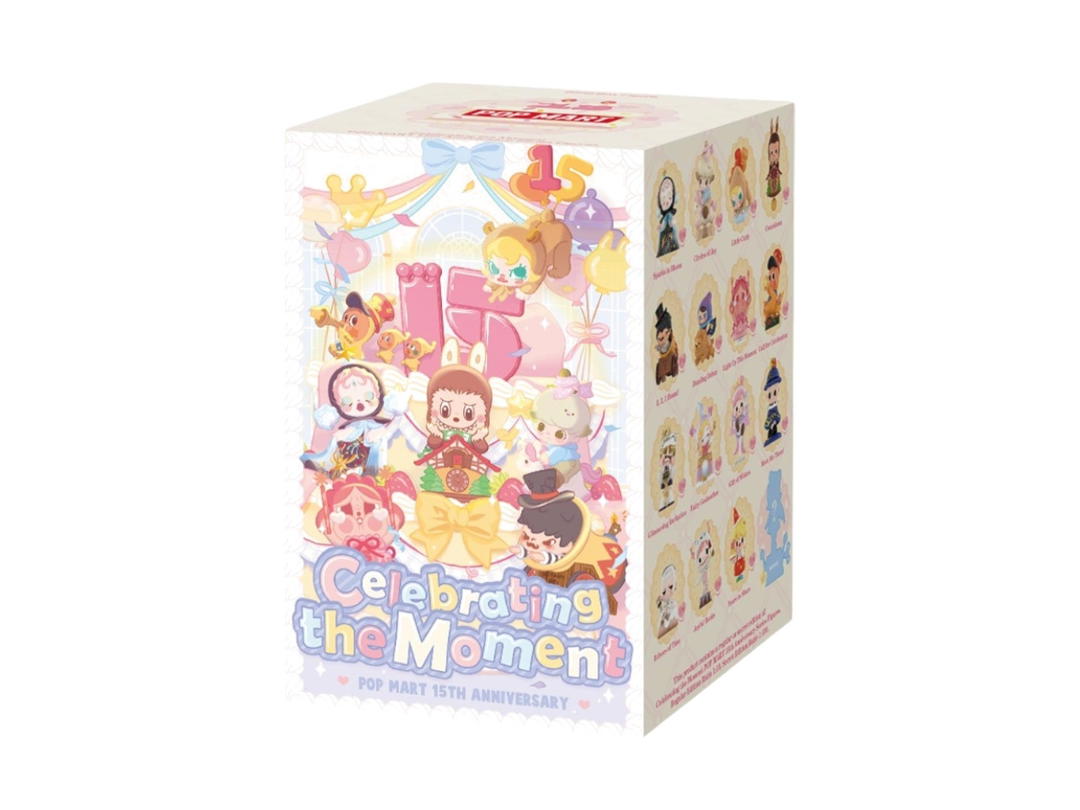 Pop Mart Pop Mart Celebrating The Moment Pop Mart 15th Anniversary Series Figures Single Box