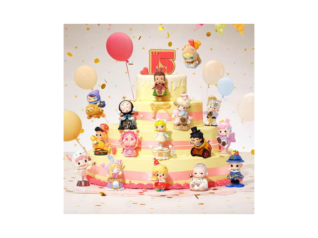 Pop Mart Pop Mart Celebrating The Moment Pop Mart 15th Anniversary Series Figures Single Box - view 2