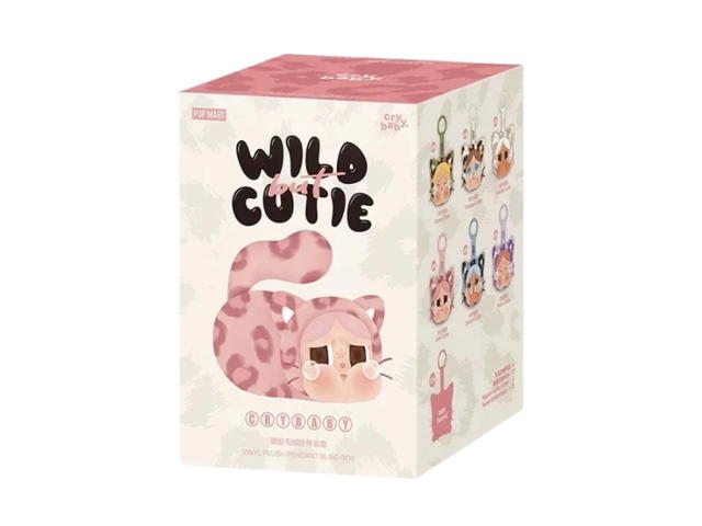 Pop Mart Pop Mart Crybaby Wild But Cutie Series Vinyl Plush Pendant Blind Box Single Box - view 1