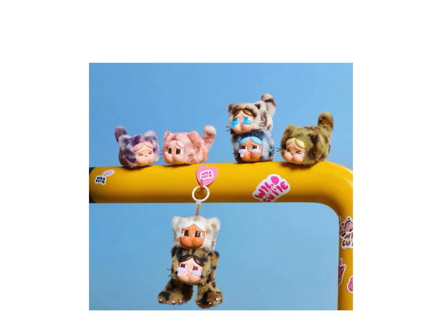 Pop Mart Pop Mart Crybaby Wild But Cutie Series Vinyl Plush Pendant Blind Box Single Box - view 2