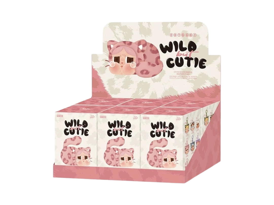 Pop Mart Pop Mart Crybaby Wild But Cutie Series Vinyl Plush Pendant Blind Box Whole Set