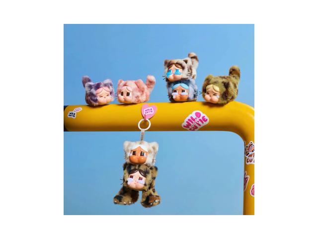 Pop Mart Pop Mart Crybaby Wild But Cutie Series Vinyl Plush Pendant Blind Box Whole Set - view 2