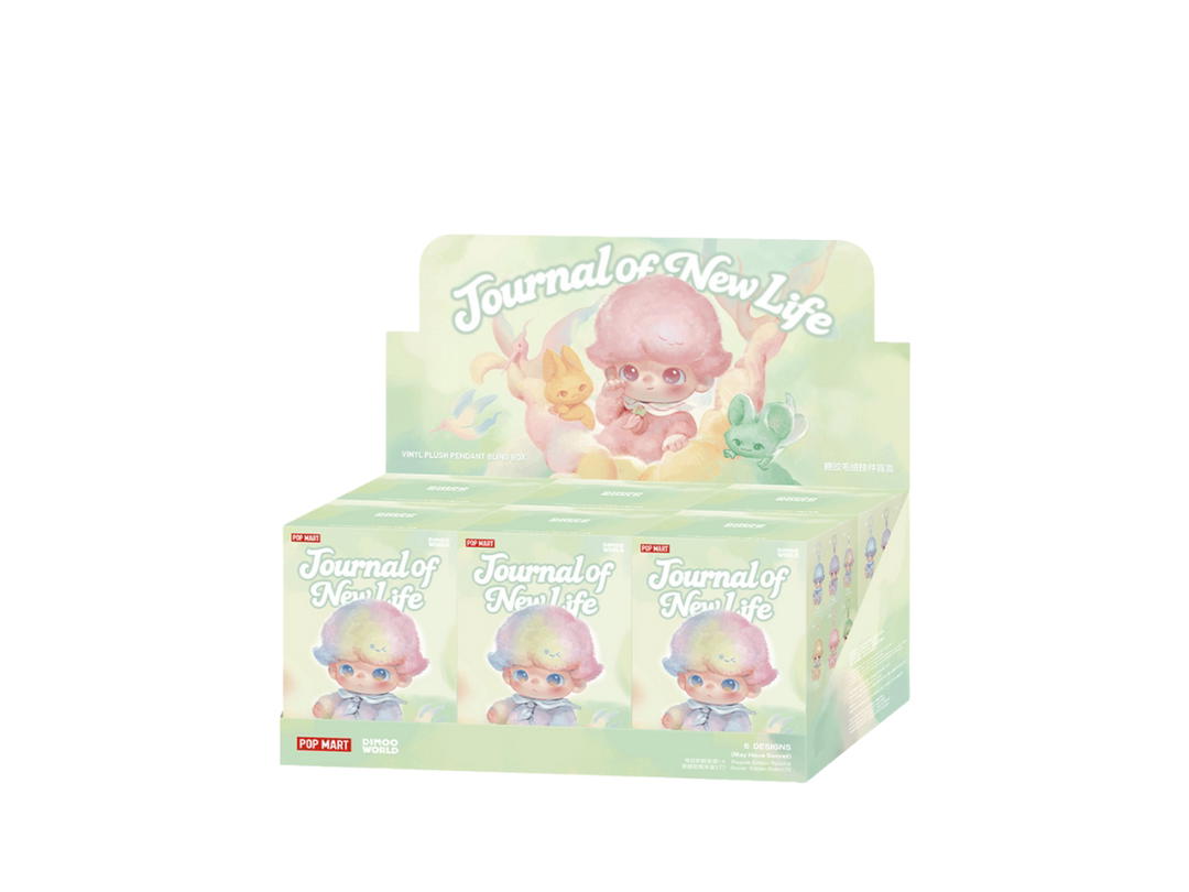 Pop Mart Pop Mart Dimoo Journal Of New Life Series-Vinyl Plush Pendant Blind Box Whole Set