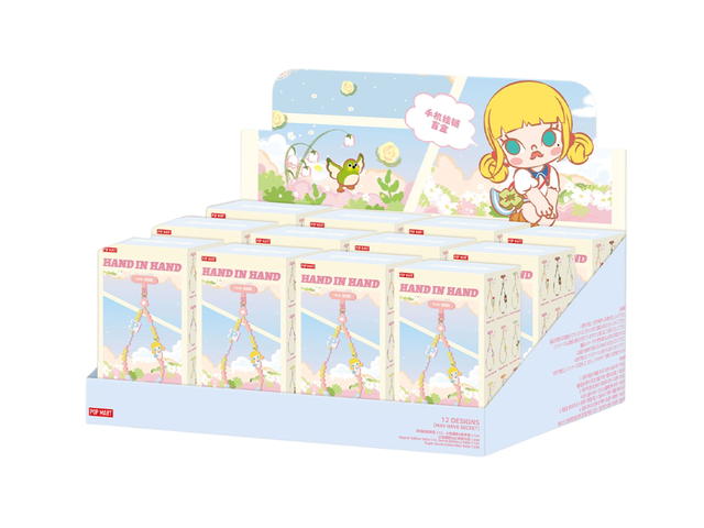 Pop Mart Pop Mart Hand In Hand Series-Phone Charm Blind Box Whole Set Multicolor - view 1