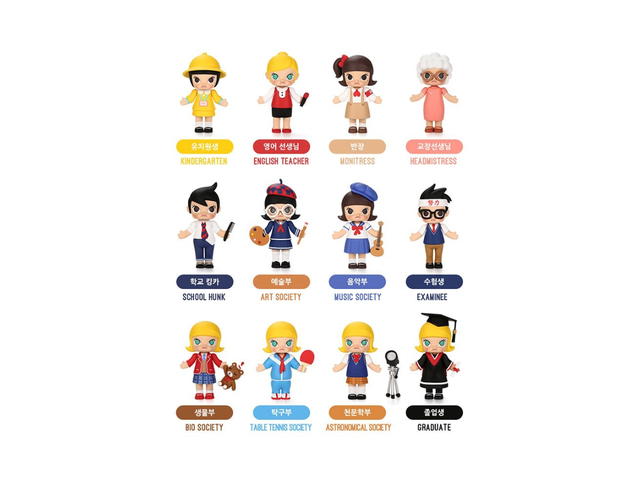Pop Mart Pop Mart MOLLY School Life Of Molly Series Whole Set - view 2