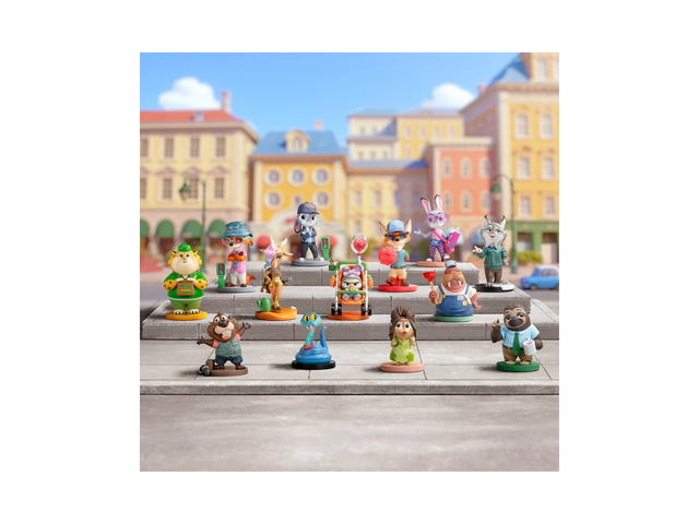 Pop Mart (เช็คการ์ด) Pop Mart Nick Disney Zootopia: Next Adventure Series Figures - view 3