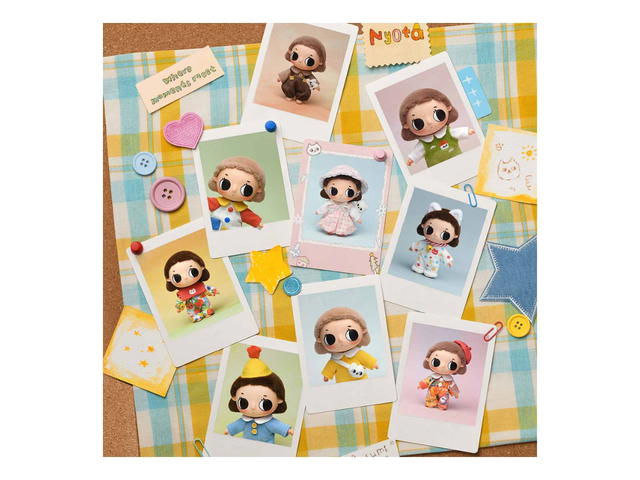 Pop Mart Pop Mart Nyota Where Moments Meet Series Plush Doll Single Box - view 2