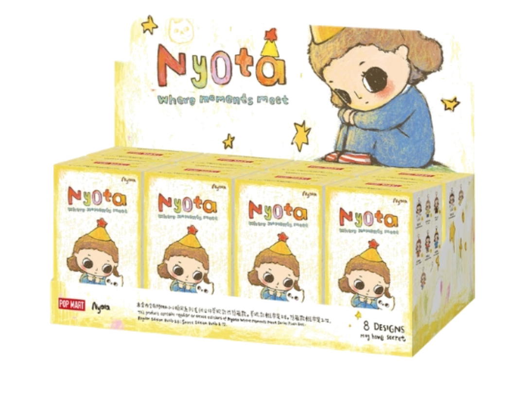 Pop Mart Pop Mart Nyota Where Moments Meet Series Plush Doll Whole Set