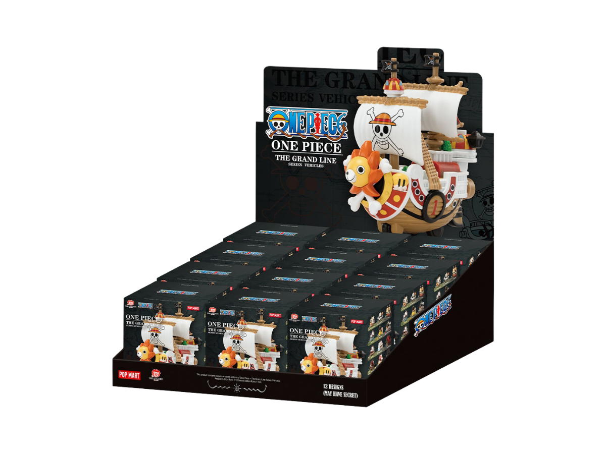 Pop Mart Pop Mart One Piece - The Grand Line Series Vehicles Whole Set