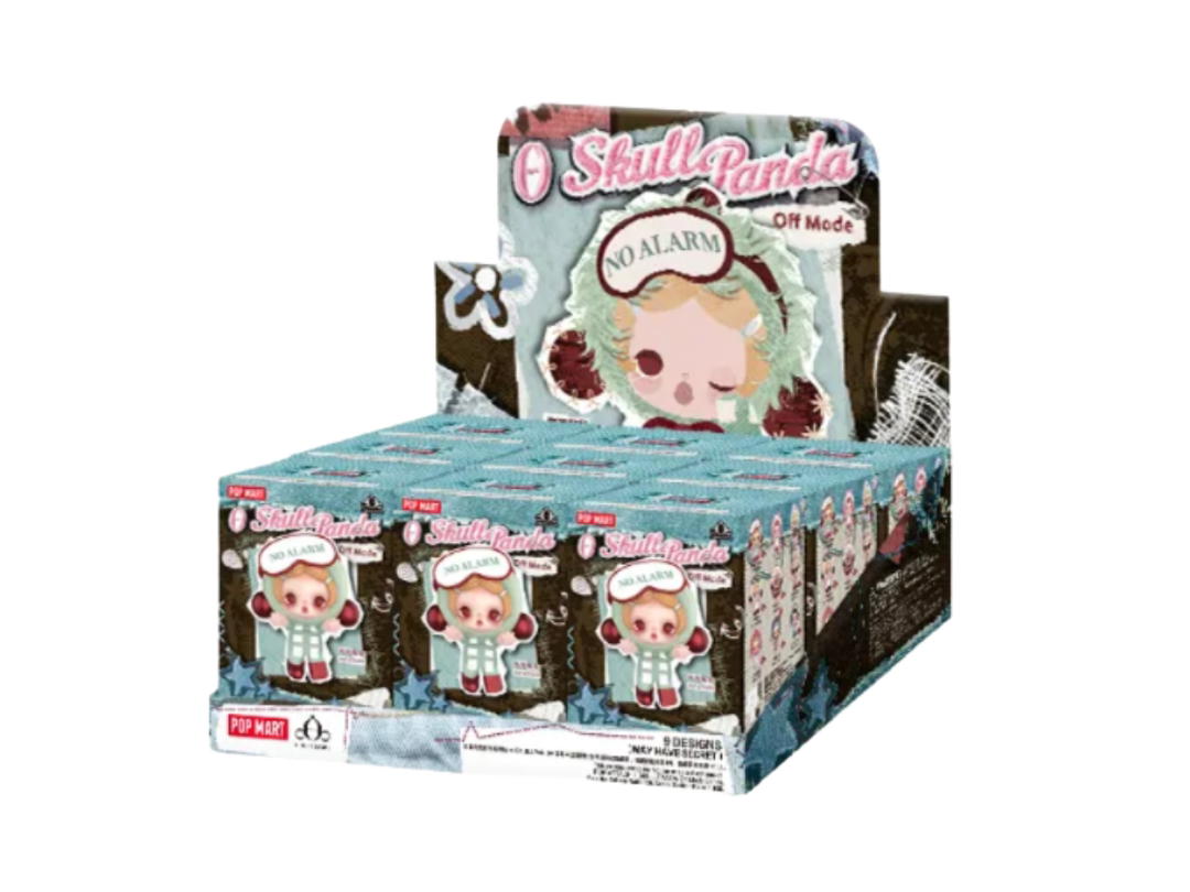 Pop Mart Pop Mart POP ATTACH SKULLPANDA Off Mode Series Whole Set