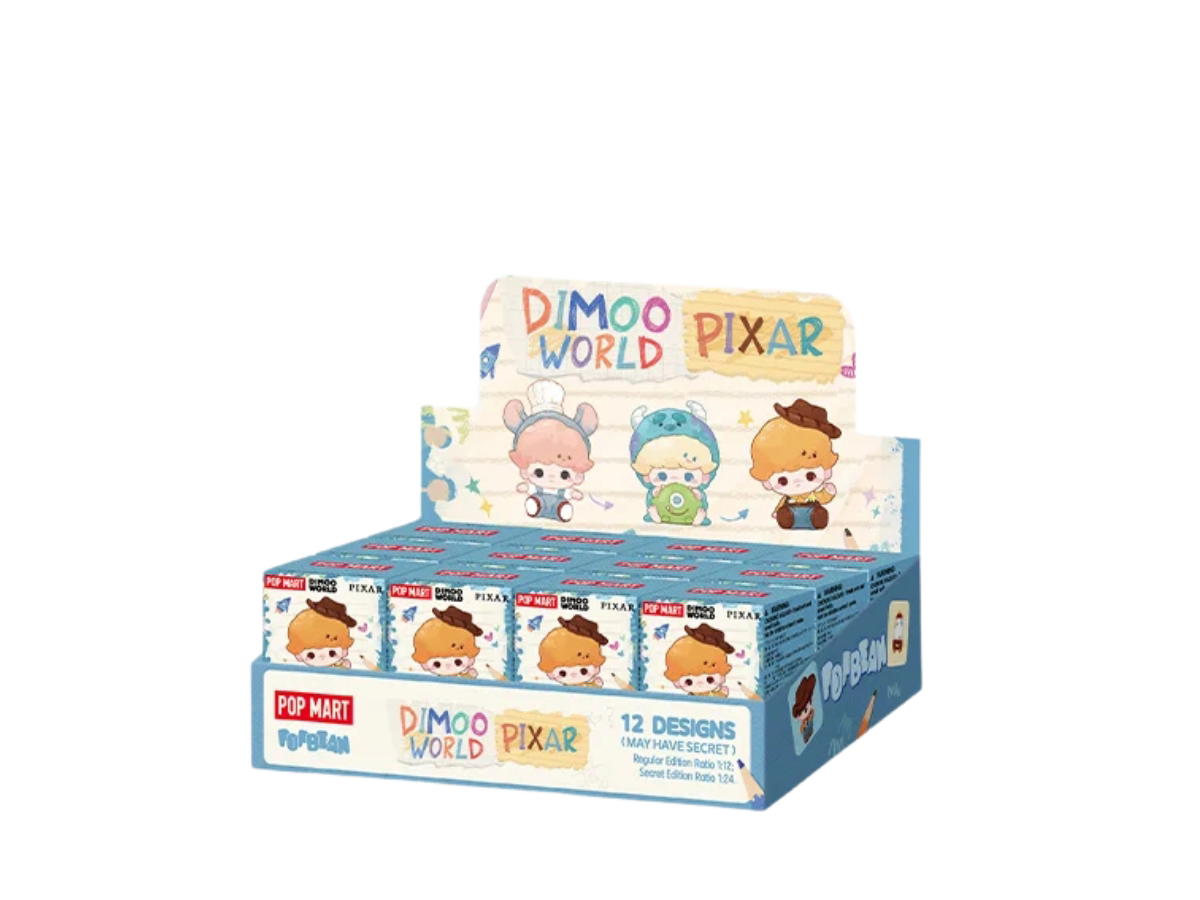 Buy Pop Mart Pop Bean Dimoo World × PIXAR Series Whole Set at Sasom – Authentic and Ready to Ship