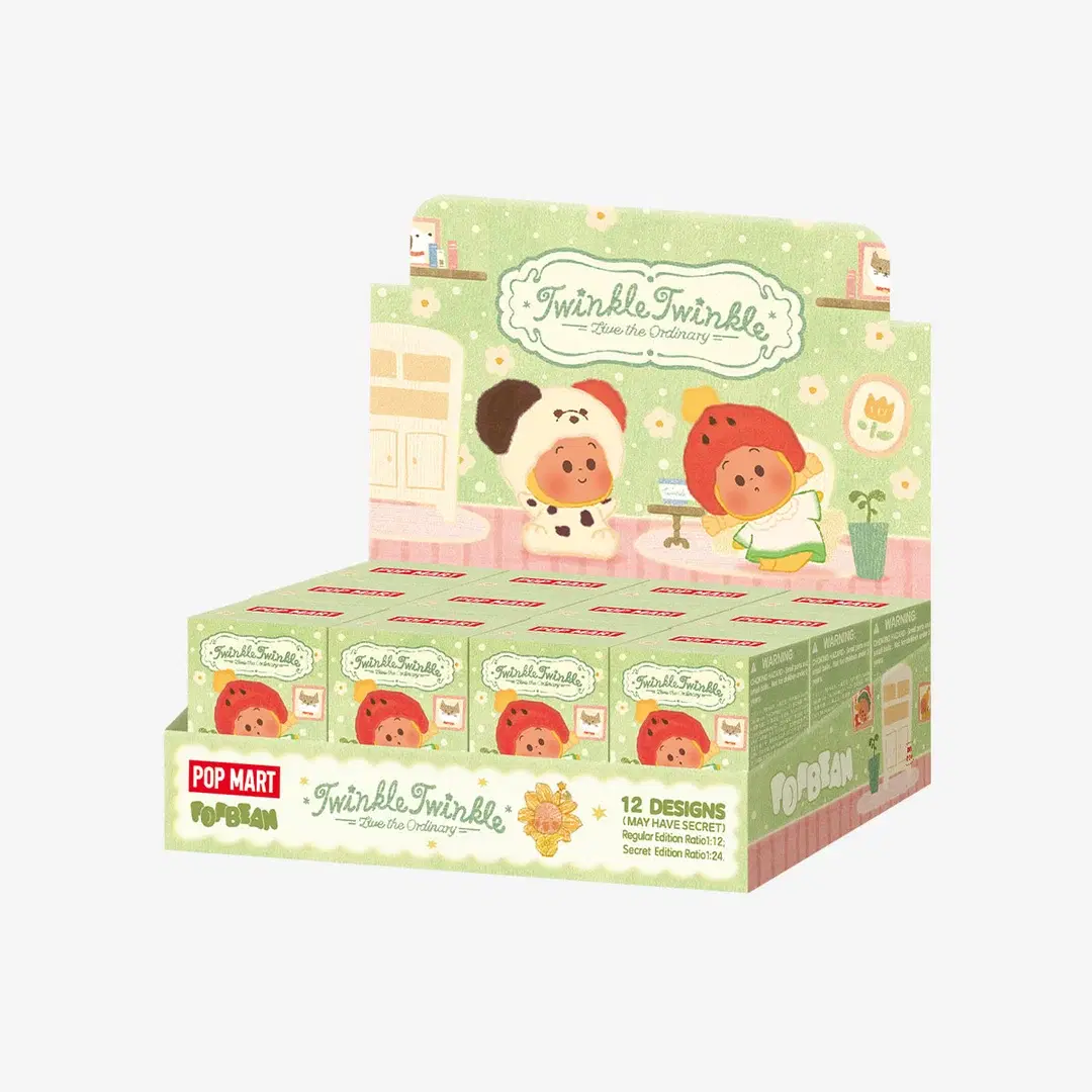 Pop Mart Pop Mart Pop Bean Twinkle Twinkle Live The Ordinary Series Whole Set