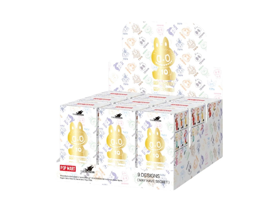Pop Mart Pop Mart The Monsters 10th Anniversary Series Figures Whole Set