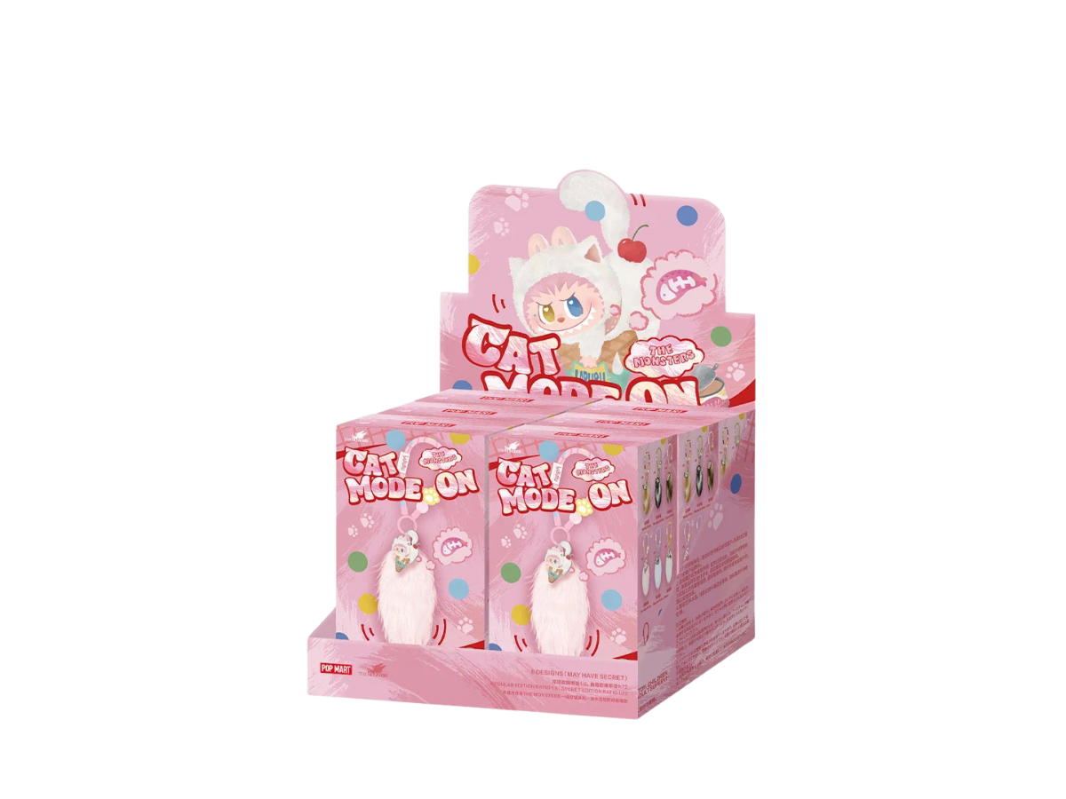 Pop Mart Pop Mart The Monsters Cat Mode On Series -Pendant Blind Box Whole Set