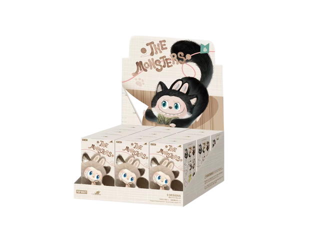 Pop Mart Pop Mart The Monsters Cat Mode On Series - Vinyl Plush Pendant Blind Box Whole Set - view 1