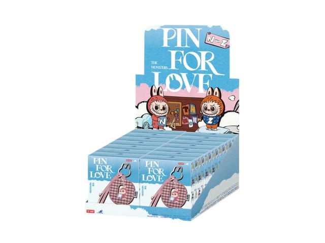 Pop Mart Pop Mart The Monsters Pin For Love Series- Letter Pendant Blind Box (N-Z) Whole Set - view 1