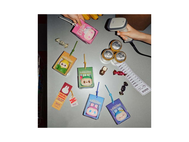 Pop Mart Pop Mart Labubu The Monsters Wacky Mart Series-Fridge Magnet Blind Box Single Box - view 2