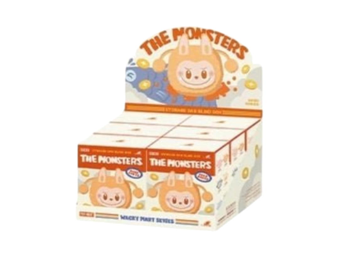 Pop Mart Pop Mart The Monsters Wacky Mart Series Storage Bag Blind Box Whole Set
