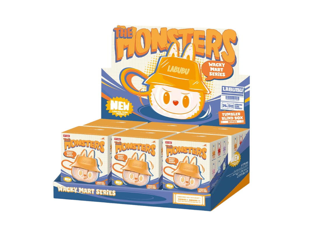 Pop Mart Pop Mart Labubu The Monsters Wacky Mart Series Tumbler Blind Box Whole Set