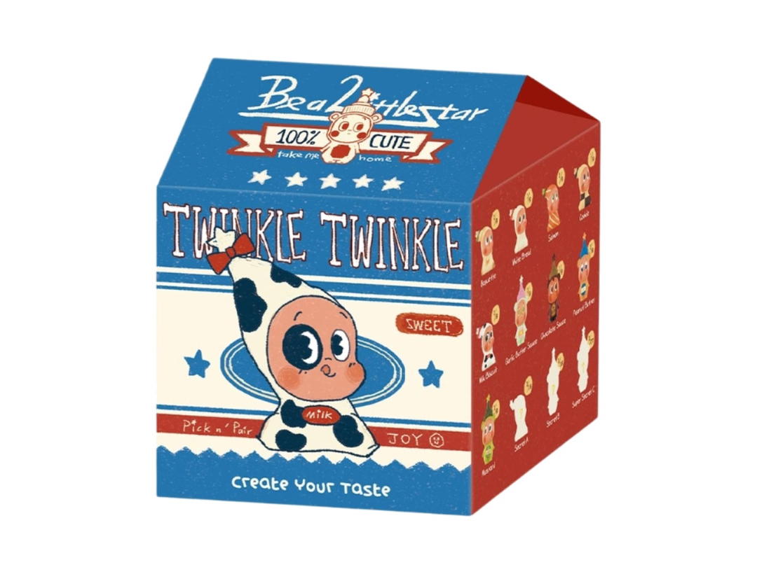 Pop Mart Pop Mart Twinkle Twinkle Create Your Taste Series Figures - A Single Box