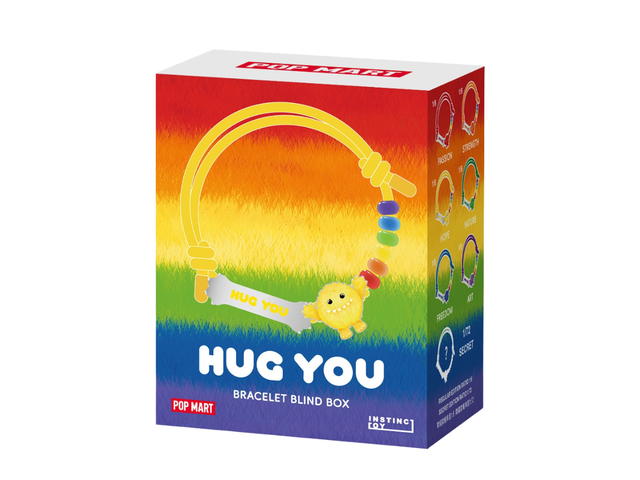 Pop Mart (เช็คการ์ด) Pop Mart Unity (Secret Edition) Instinctoy Hug You Series-Bracelet Blind Box Multicolor - view 2